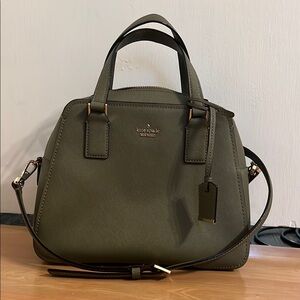 Kate Spade Olive Green Lottie Handbag
